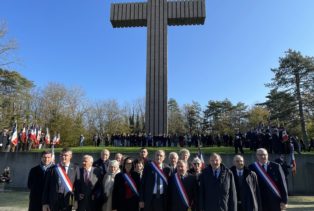 Cérémonies du 54e anniversaire de la disparition du Général de Gaulle à Colombey le 9 novembre 2024